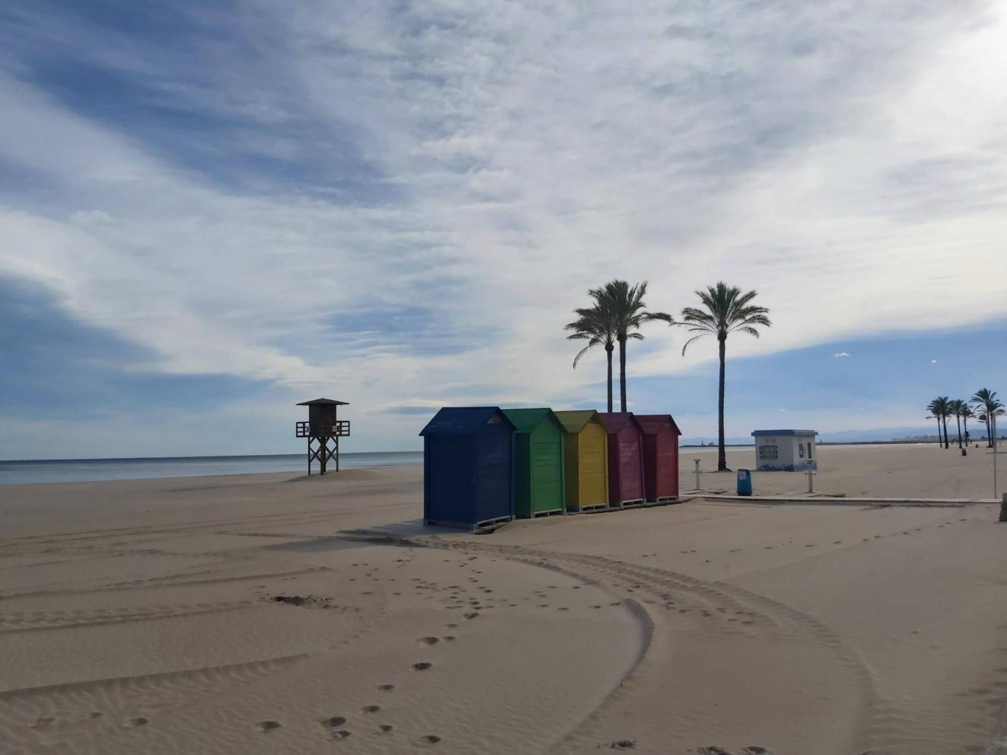 Amazing Beach Apartment Cullera Bagian luar foto